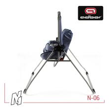 Adbor Swing N1 Art.N-06 Stable children's swing with a safety bar and feeding tray.