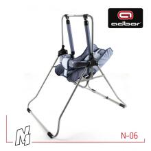 Adbor Swing N1 Art.N-06 Stable children's swing with a safety bar and feeding tray.