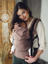 Little Frog Baby Carrier Prime Art.161003 Salvia Эргономичная кенгуру - Рюкзачок повышенной комфортности от 4 до 20 кг