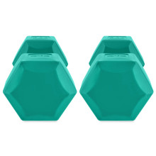 Set of hexagonal dumbbells 2x5 kg Spokey MONSTER