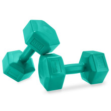 Set of hexagonal dumbbells 2x5 kg Spokey MONSTER