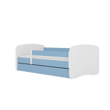 Bed babydreams blue princess on horse with drawer without mattress 180/80