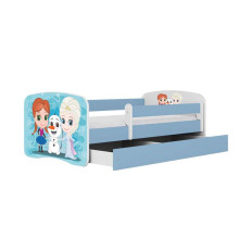 Babydreams blue iceland bed with drawer without mattress 160/80