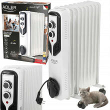 Eļļu radiators Adler AD 7816 2000 W