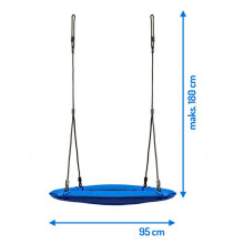 Ligzdas šūpoles SWINGO XXL 95 cm