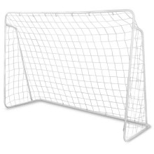 Futbola vārti 245 x 155 x 80 cm + tēmēšanas paklājiņš