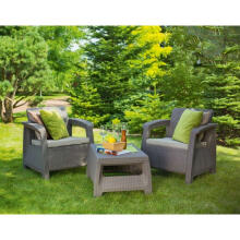 Dārza mēbeļu komplekts Corfu Weekend bēšs