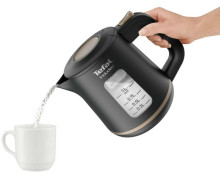 Elektriskā tējkanna Tefal Includeo KI533811 1 l 2400 W Melns