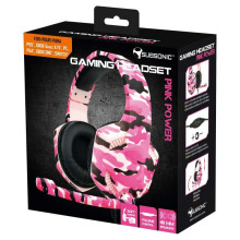 Subsonic Gaming Headset Pink Power