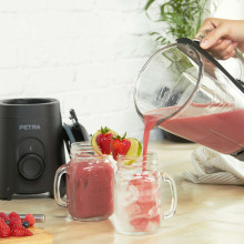 Petra PT5531MBLKVDE Glass Jug blender black