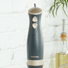 Petra PT5612BGRYVDE Hand blender blue grey/soft gold