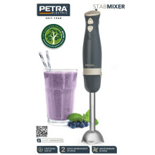 Petra PT5612BGRYVDE Hand blender blue grey/soft gold