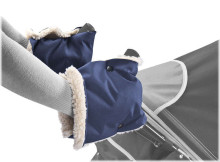 Pushchair Glove/Muff – navy blue
