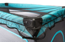 Black mosquito net for playpens and travel cots