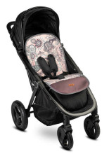 WAFFLE PUSHCHAIR LINER - INDIE GRAPHITE