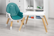 HIGH CHAIR TUVA DARK GREEN