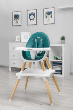 HIGH CHAIR TUVA DARK GREEN