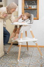 HIGH CHAIR TUVA DARK GREEN