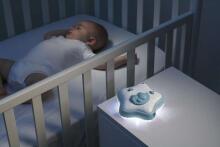 143290 PANEL / RAINBOW SKY BED BLUE
