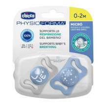 156269 PHYSIO MICRO SILICONE pacifier 0-2 BLUE 2 PCS