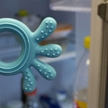 826/03 Silicone teether OCTOPUS BLUE