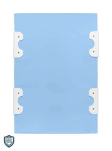 Stiffened Changing Pad WITH SAFETY SYSTEM - BEIGE