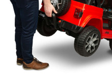 OFF-ROAD BATTERY VEHICLE JEEP RUBICON RED