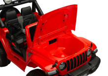 OFF-ROAD BATTERY VEHICLE JEEP RUBICON RED