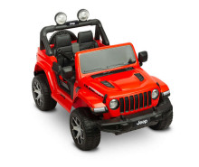 OFF-ROAD BATTERY VEHICLE JEEP RUBICON RED