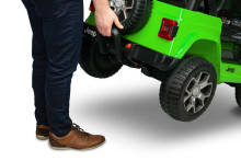 OFF-ROAD BATTERY VEHICLE JEEP RUBICON GREEN