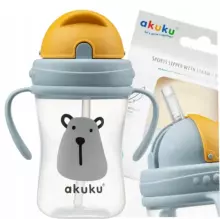 Akuku Bottle with handles Art.A0204