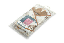 VELVET CARRY-COT SWADDLE BLANKET XL DREAM BEIGE