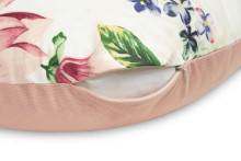 PILLOW FOR FEEDING VELVET MAGNOLIA PINK