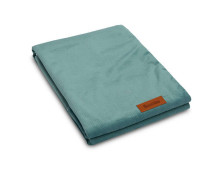 VELVET BLANKET EMERALD 75X100