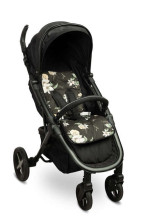 STROLLER INSERT BASIC BLACK FLOWERS