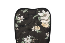 Pushchair Liner Deluxe – Black Flowers