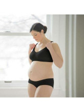 6833 PREGNANCY PANTIES XL BLACK 2 PCS