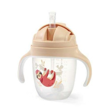 1464/04 Sippy cup with weighted straw BEIGE