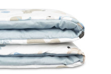 TWO-ELEMENT YEAR-ROUND BEDDING 100X135, 60x40 ZOO JEANS