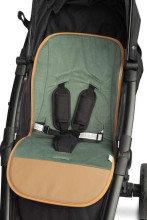 VELVET INSERT - GREEN SQUARE STROLLER