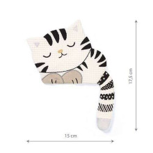 1535 KITTY BLINK&SMILE Flat cuddly toy