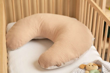 MUSLIN PILLOW FOR FEEDING - BROWN COPS