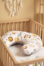 MUSLIN PILLOW FOR FEEDING - ZODIAC GREY