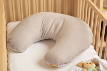 MUSLIN PILLOW FOR FEEDING - ZODIAC GREY