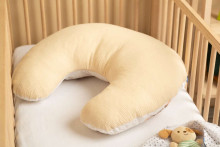 MUSLIN PILLOW FOR FEEDING - BEIGE BUNNY