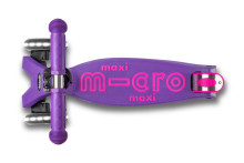 MICRO skrejritenis Maxi Micro Deluxe LED Purple, MMD066