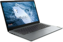 Portatīvais dators Lenovo IdeaPad 1 14IGL7 14 N4020 4GB 128GB EN W11S Gray 82V60065US