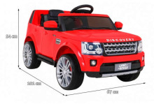 Land Rover Discovery Art.888457 Red Bērnu elektromobilis