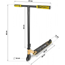 Skrejritenis SOKE EVO STREET (1644) Gold 100mm