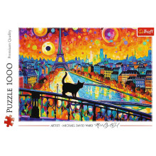 TREFL Puzzle Cat in Paris 1000 pcs